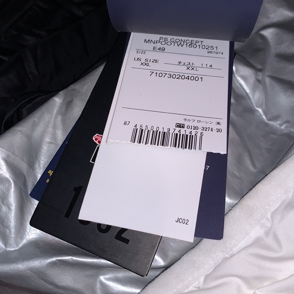 Rare Limited Edition Polo Ralph Lauren 1992 Stadium Puffer Down Jacket XXL NWT - Picture 10 of 10